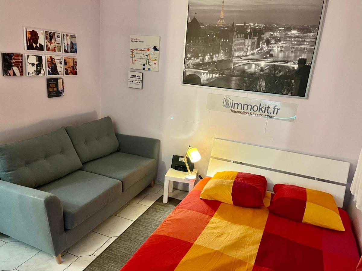 Aubervilliers Maison De Ville Pres Metro 7 By Immo Kit Bnb Extérieur photo