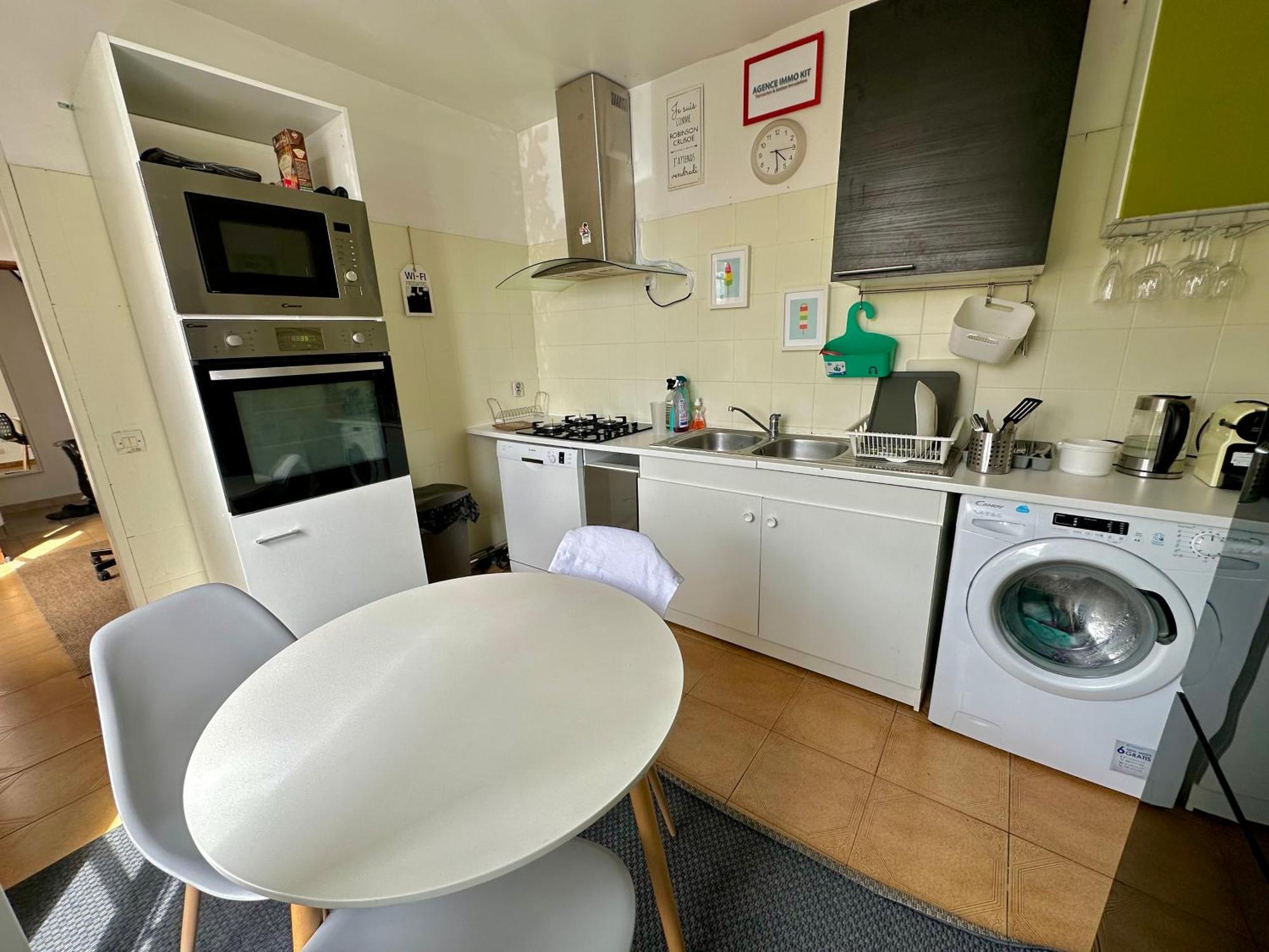 Aubervilliers Maison De Ville Pres Metro 7 By Immo Kit Bnb Extérieur photo