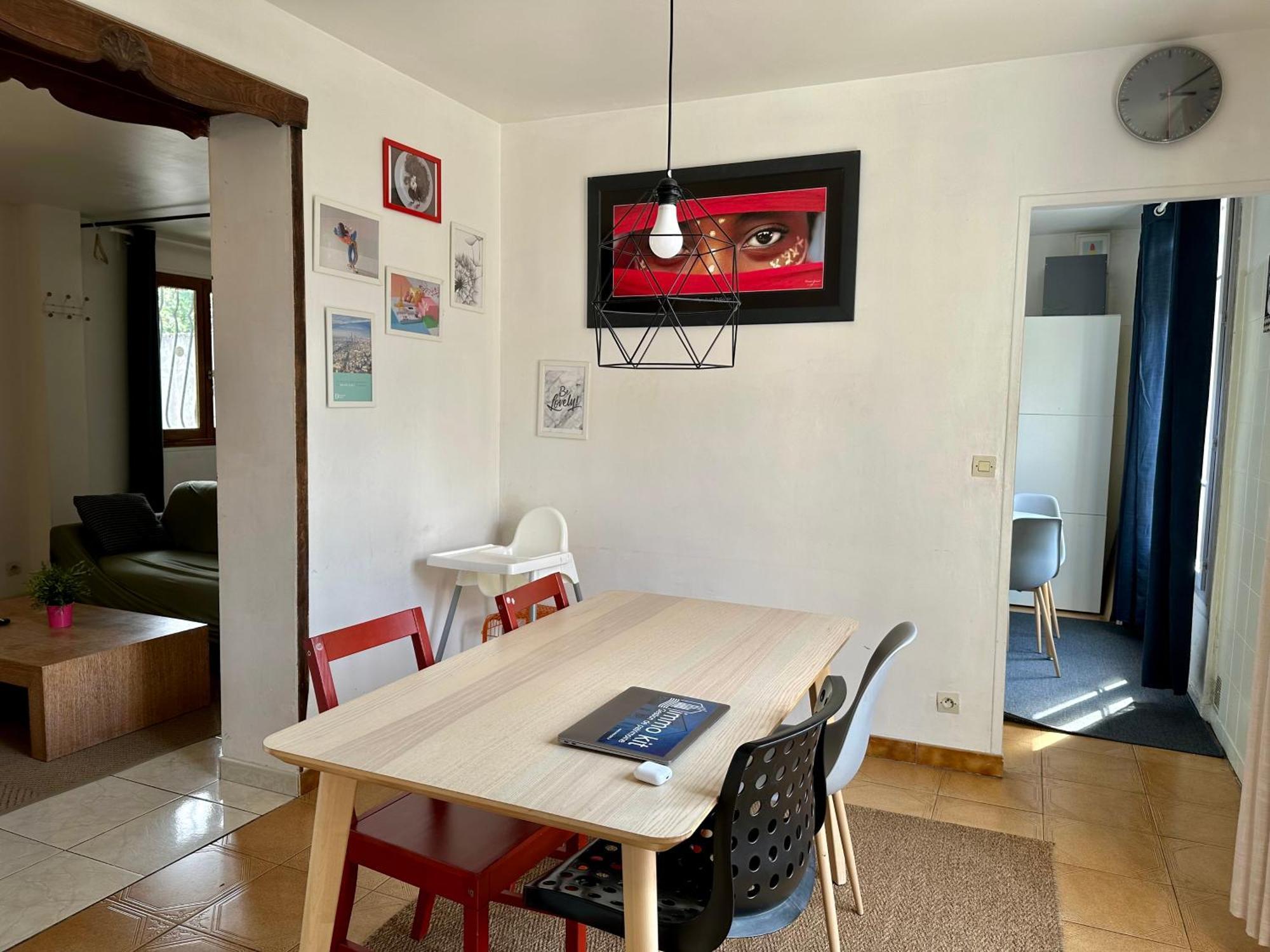 Aubervilliers Maison De Ville Pres Metro 7 By Immo Kit Bnb Extérieur photo
