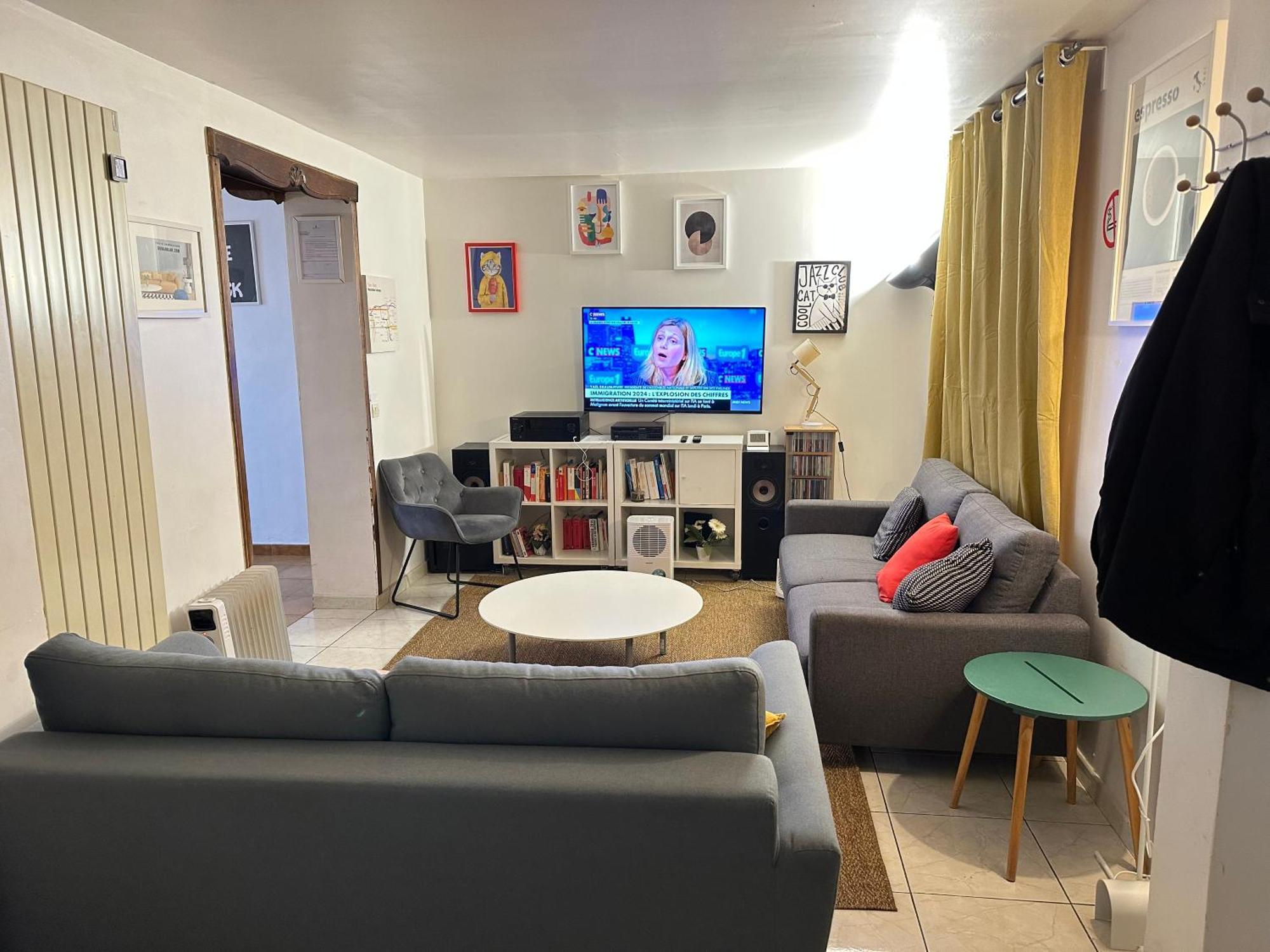 Aubervilliers Maison De Ville Pres Metro 7 By Immo Kit Bnb Extérieur photo